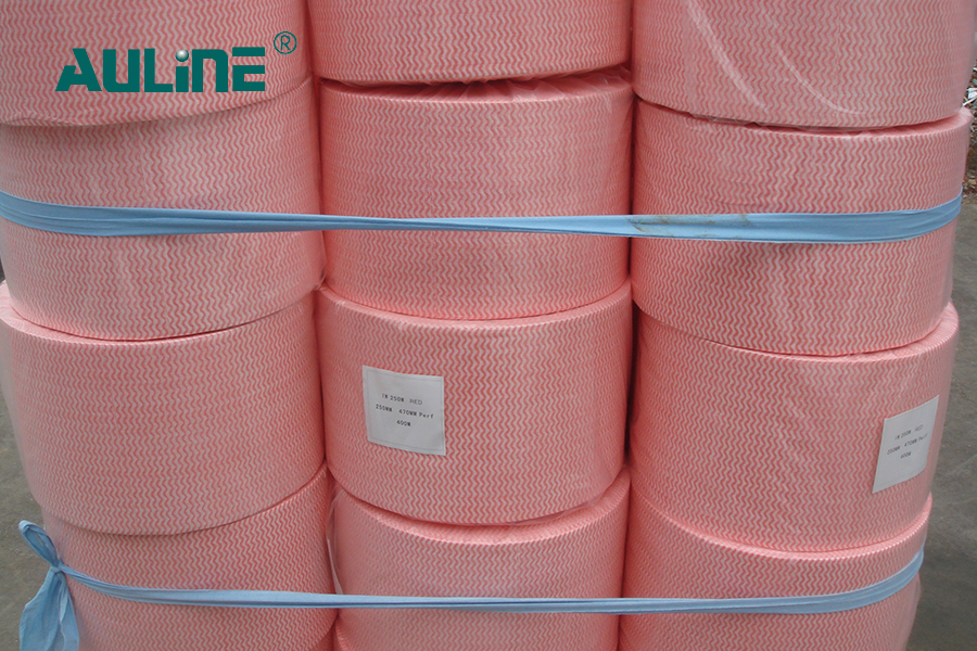 Debajo de la serie de pulpa de madera impresa de Spunlace Nonwoven