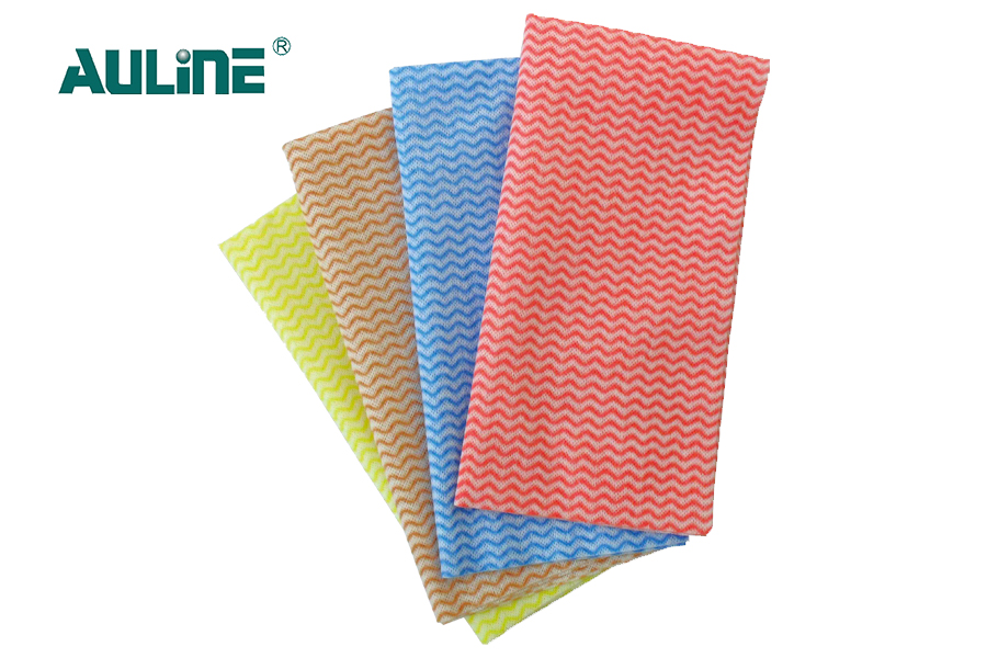 Debajo de la serie de pulpa de madera impresa de Spunlace Nonwoven