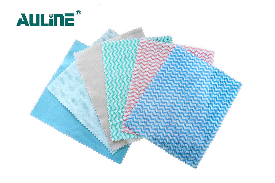 Debajo de la serie de pulpa de madera impresa de Spunlace Nonwoven