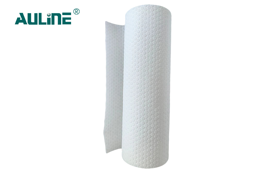 Tabby Woodpulp spunlace no tejido