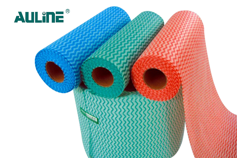 Debajo de la serie de pulpa de madera impresa de Spunlace Nonwoven