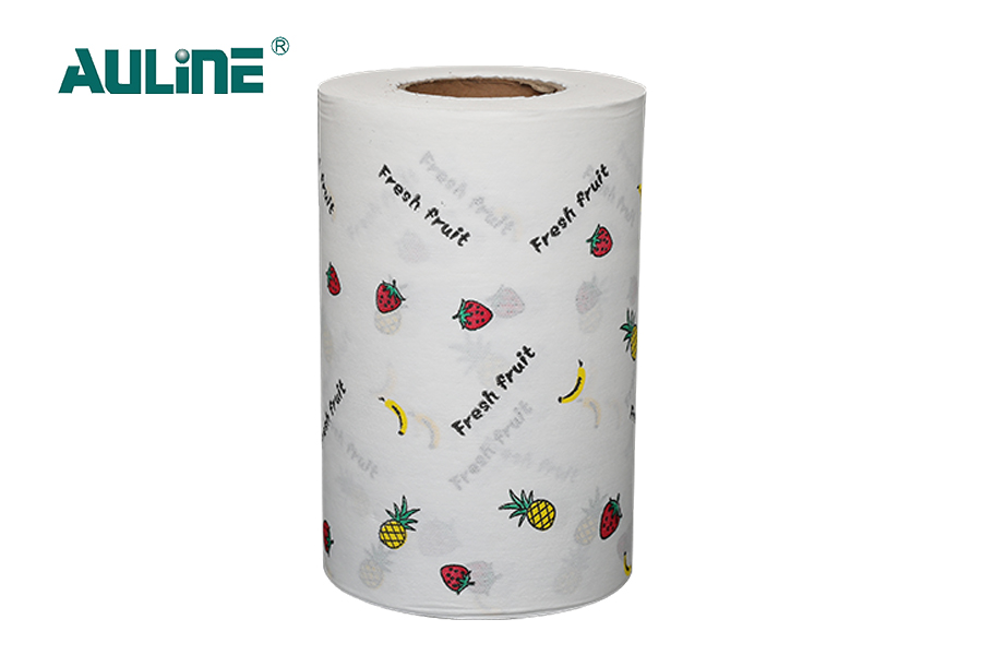 Debajo de la serie de pulpa de madera impresa de Spunlace Nonwoven